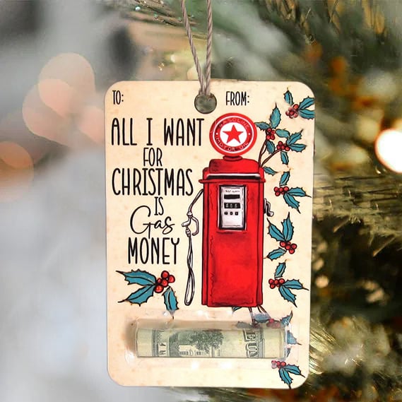 π
πΈ Christmas Hot Sale 70% Off - Handcrafted Wooden Money Holders Gift