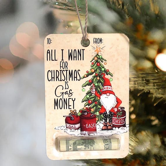 π
πΈ Christmas Hot Sale 70% Off - Handcrafted Wooden Money Holders Gift
