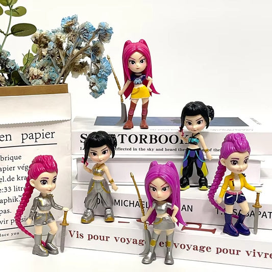🔥Last Day 49% OFF -6-Piece Set KPop Demon Hunters Enchanting Figure